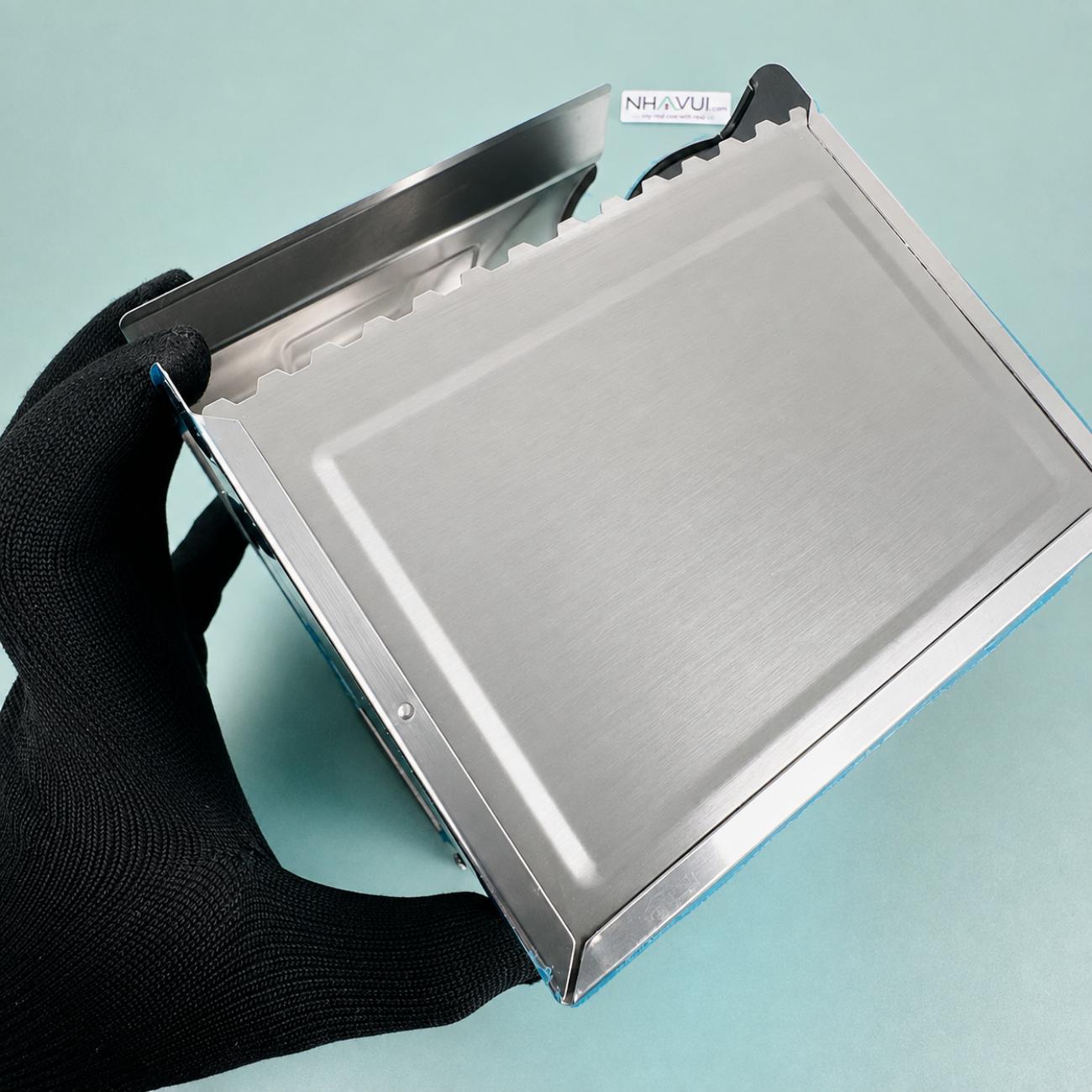 Hộp giấy vệ sinh inox có nắp che – dùng treo cuộn giấy trong phòng tắm, nhà vệ sinh